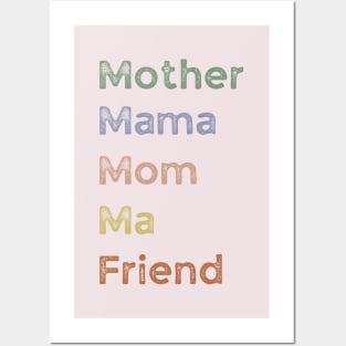 Mother Mama Mom Posters and Art